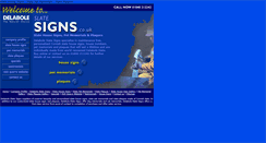 Desktop Screenshot of delaboleslatesigns.co.uk